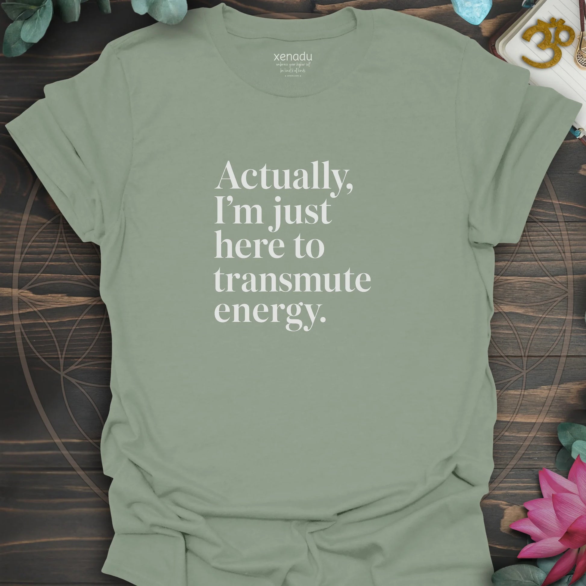 Transmute Energy Tee Sage T-Shirt