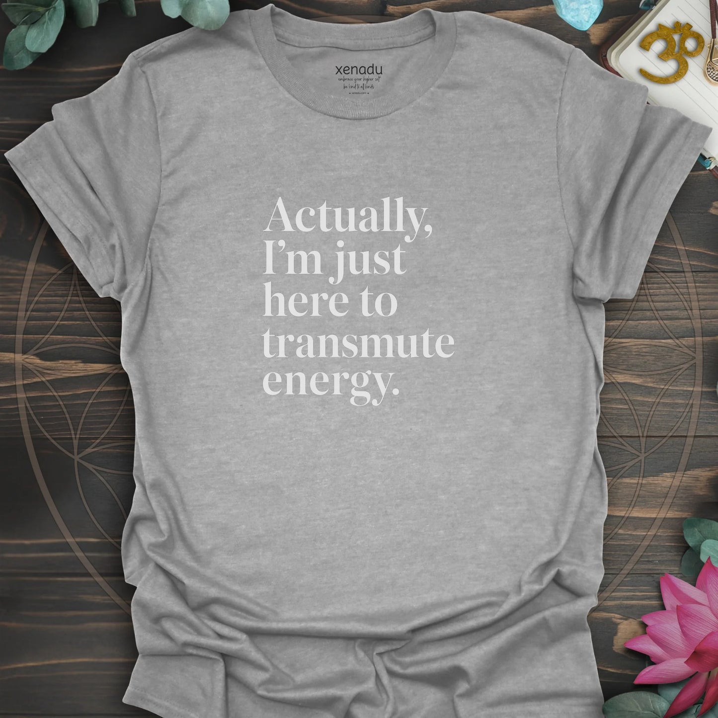 Transmute Energy Tee Sport Grey T-Shirt