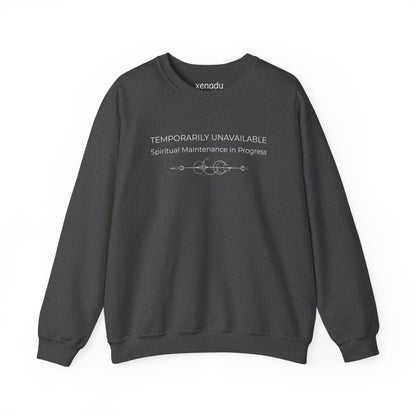 Spiritual Maintenance Sweatshirt Dark Heather Grey Sweatshirt