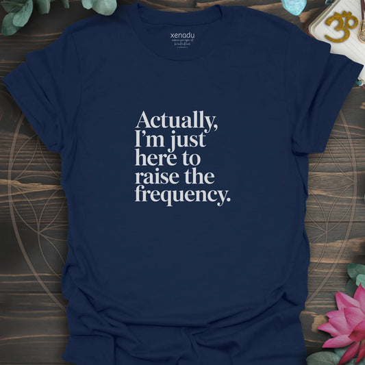 Raise the Frequency Tee Navy T-Shirt