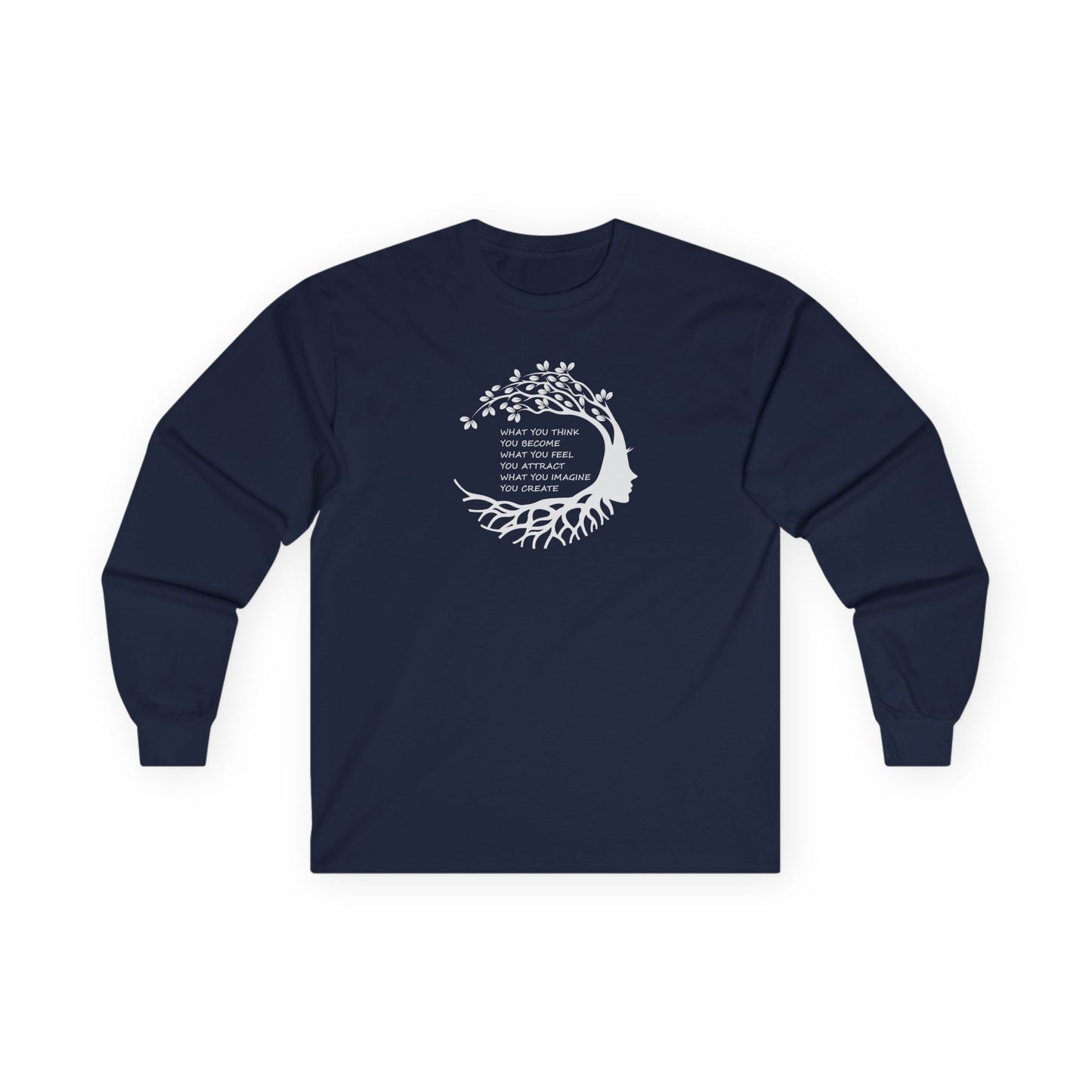 Become Attract Create Long Sleeve Tee