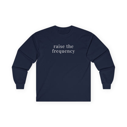 Raise Frequency Long Sleeve Tee Navy