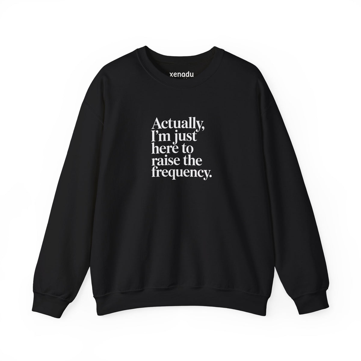 Raise the Frequency Sweatshirt Black