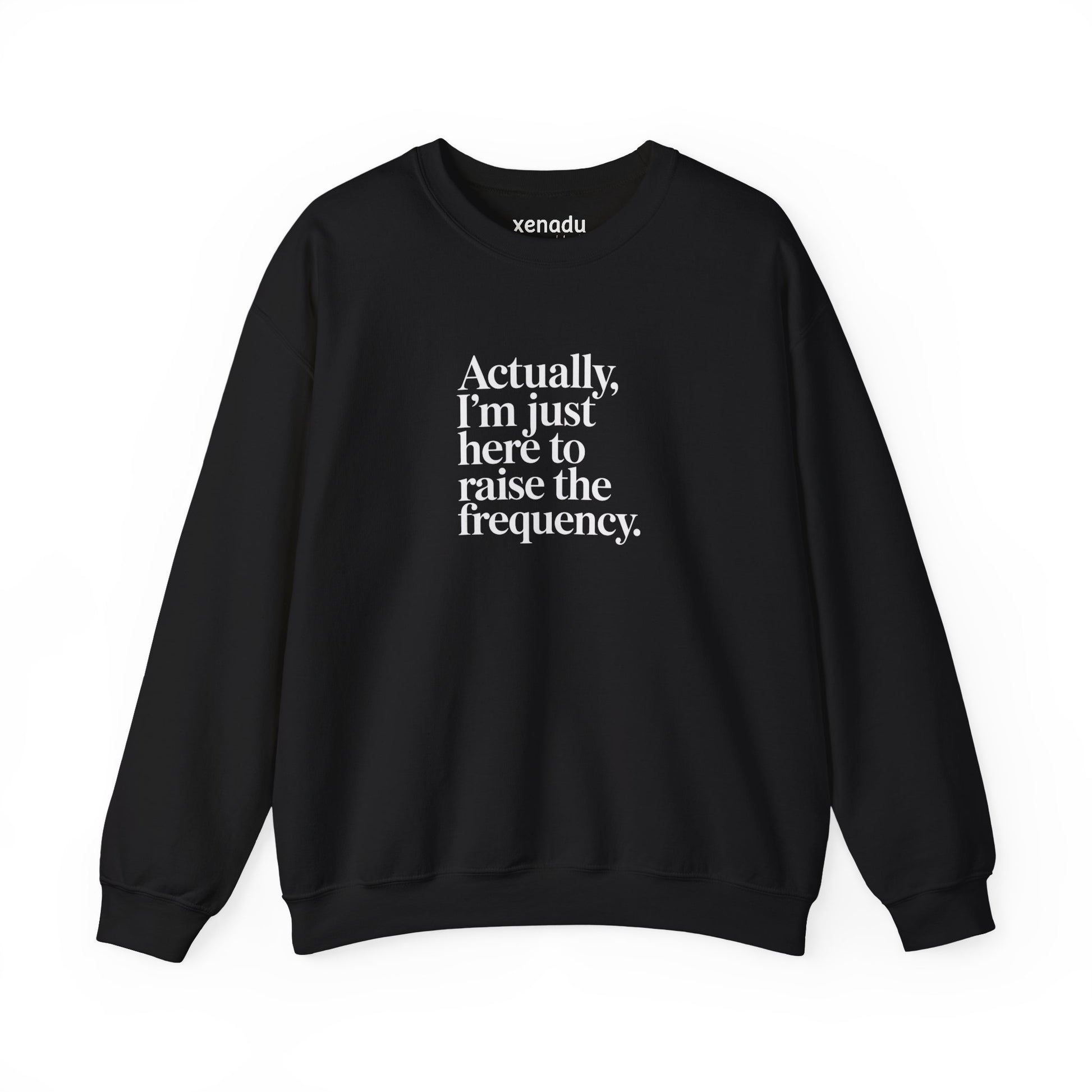 Raise the Frequency Sweatshirt Black