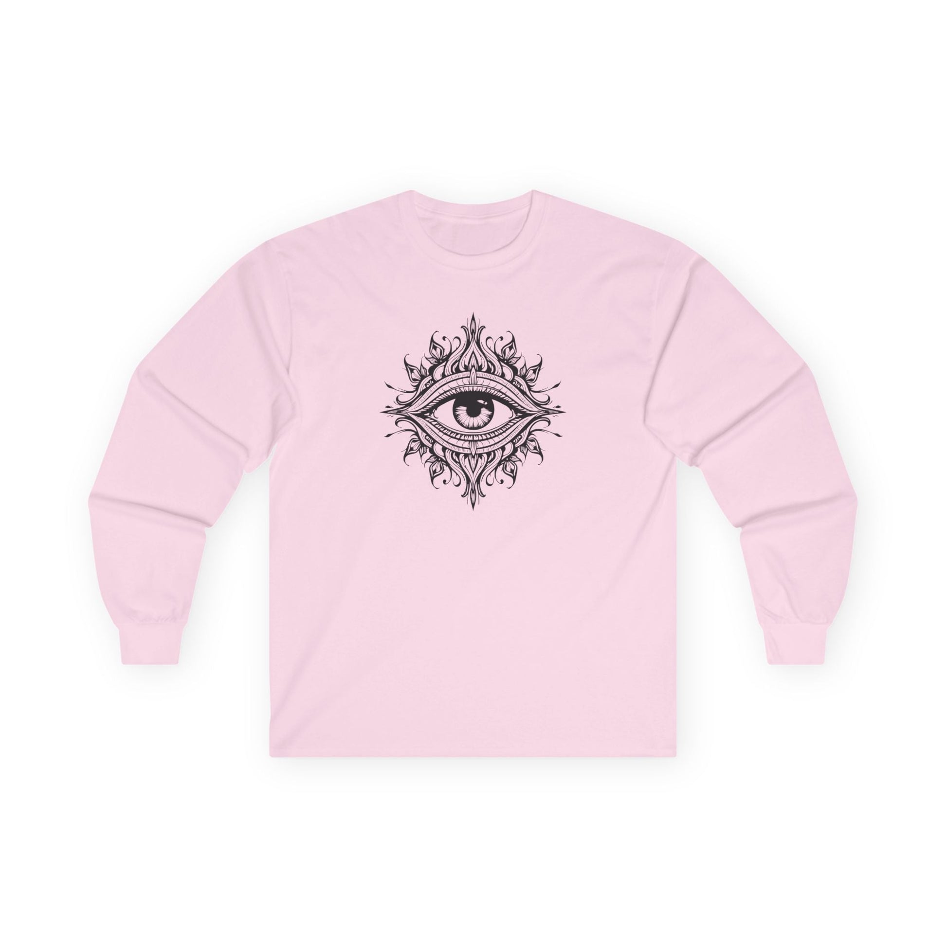 Third Eye Long Sleeve Light Pink Long-sleeve