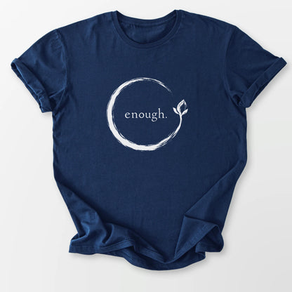 Enough Tee Navy T-Shirt