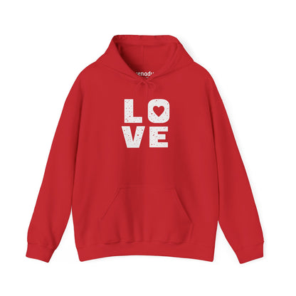 Big Love Hoodie Red Hoodie
