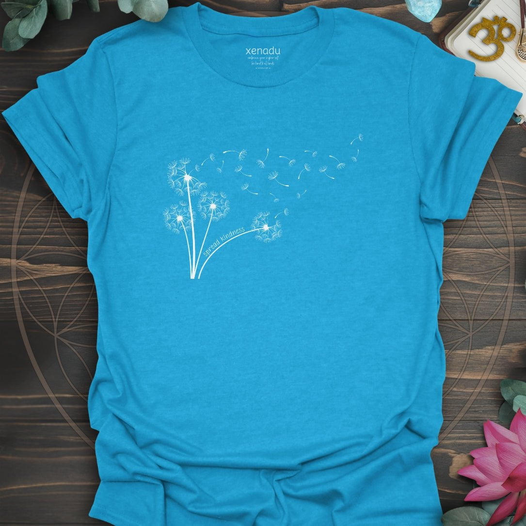 Spread Kindness Tee Heather Sapphire T-Shirt