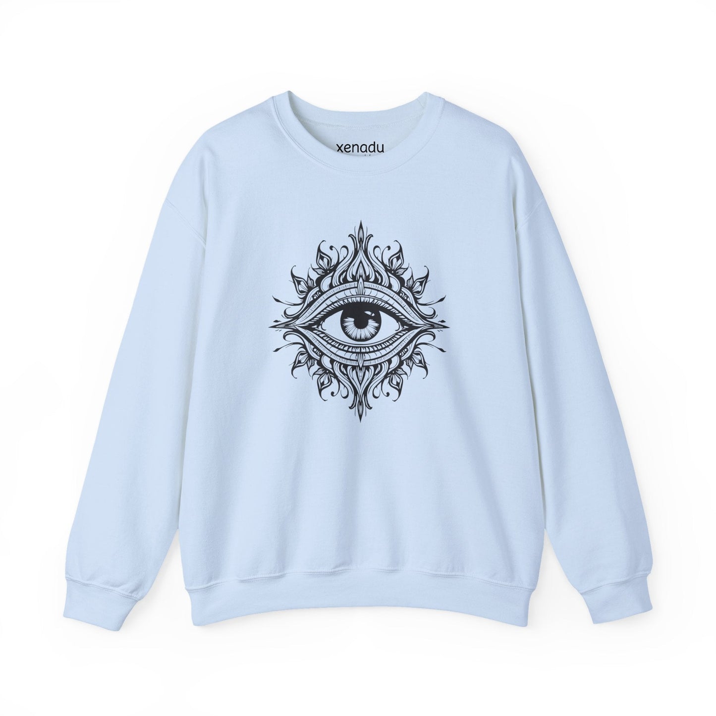 Third Eye Sweatshirt Light Blue Sweatshirt