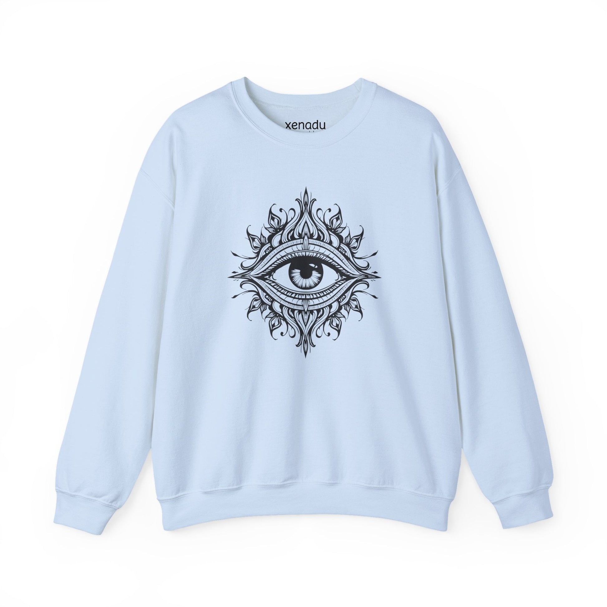 Third Eye Sweatshirt Light Blue Sweatshirt