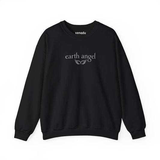 Earth Angel Sweatshirt Black Sweatshirt