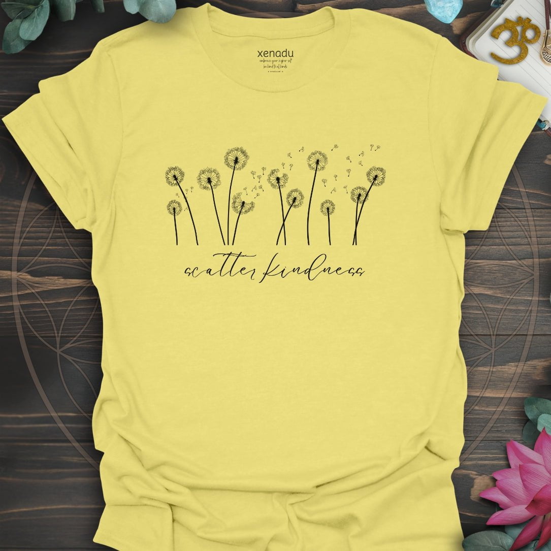 Scatter Kindness Tee Cornsilk T-Shirt