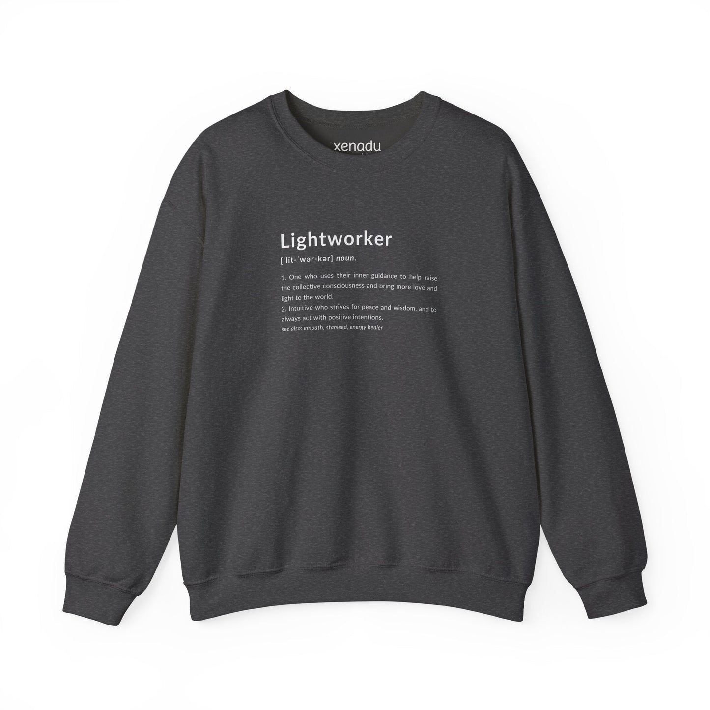Lightworker Definition Sweatshirt Dark Heather Grey Sweatshirt