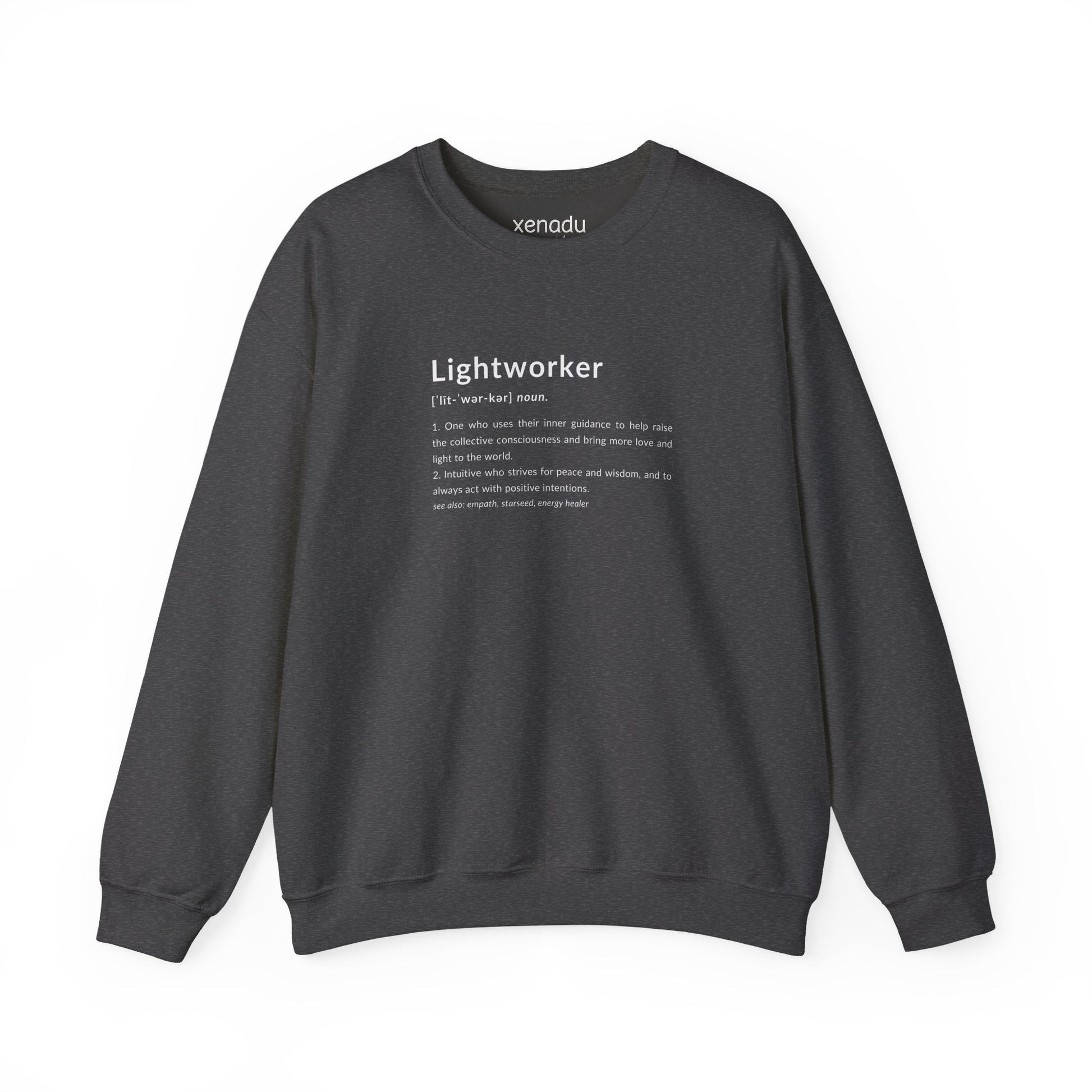 Lightworker Definition Sweatshirt Dark Heather Grey Sweatshirt