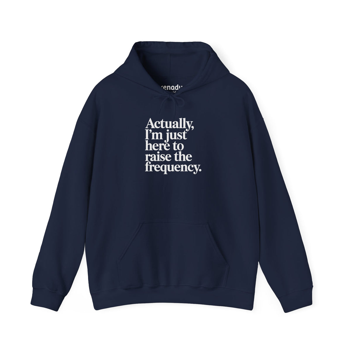 Raise the Frequency Hoodie Navy