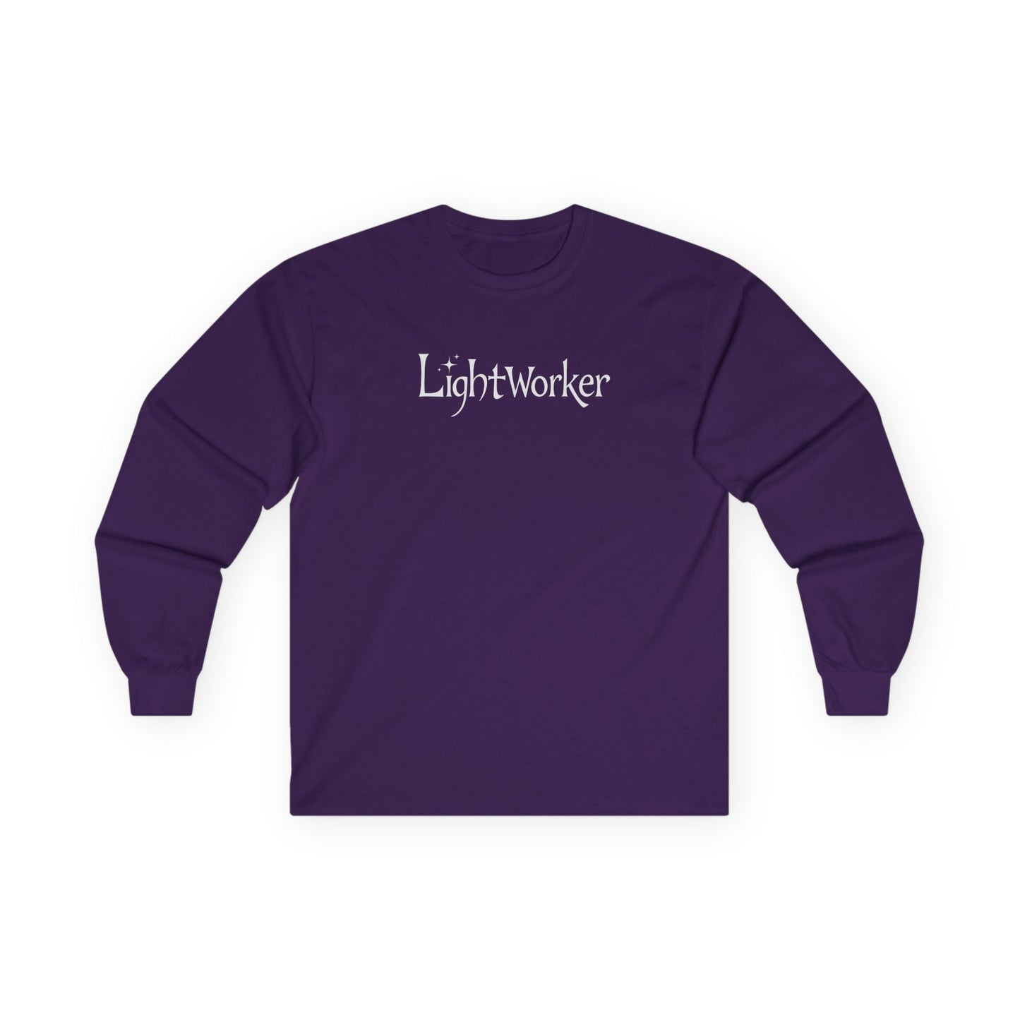 Lightworker Long Sleeve Tee Purple Long-sleeve