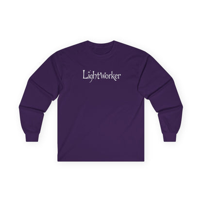 Lightworker Long Sleeve Tee Purple Long-sleeve