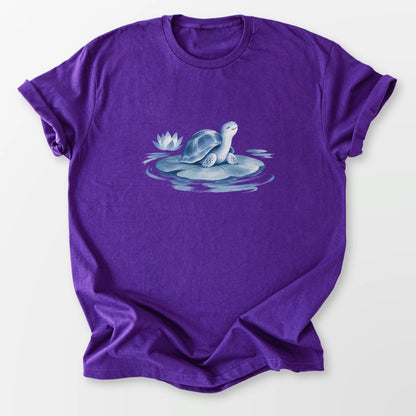 Little Lotus Tee Purple T-Shirt