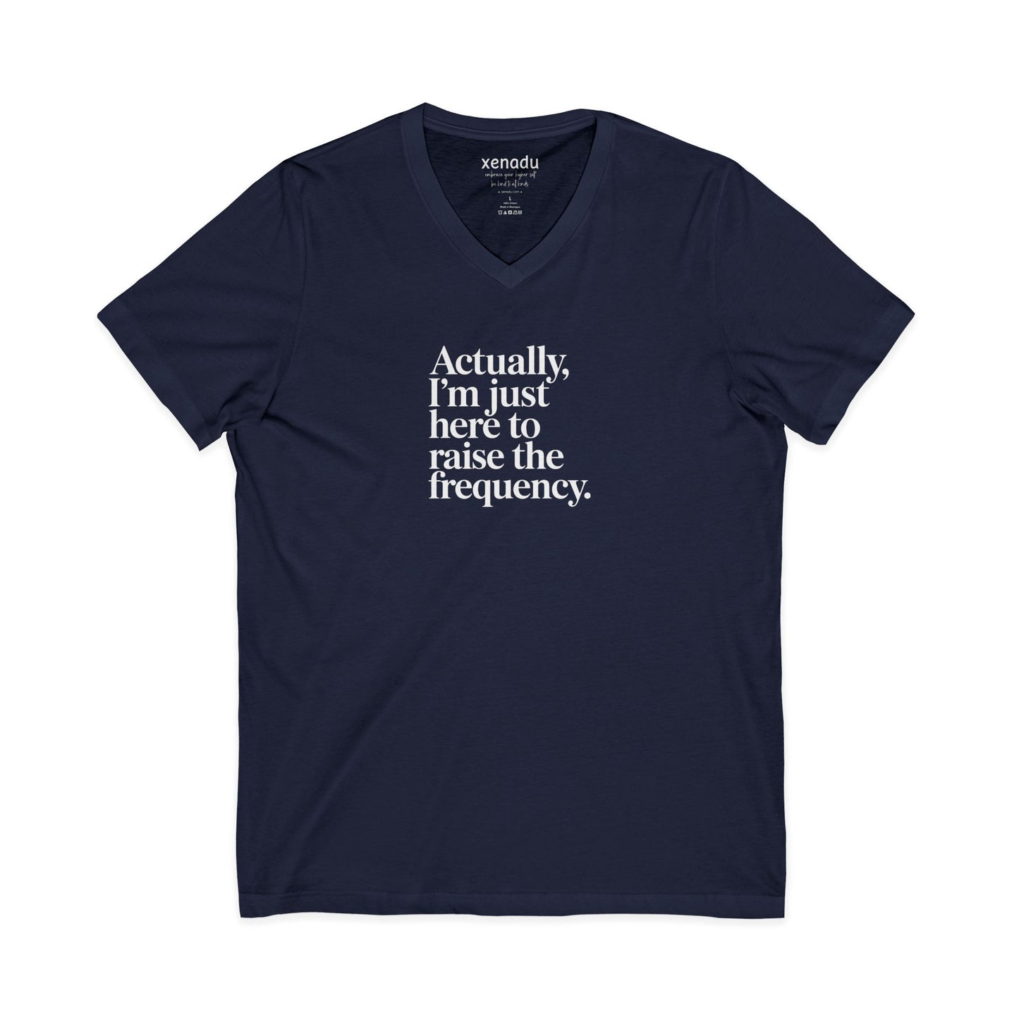 Raise the Frequency V-Neck Tee