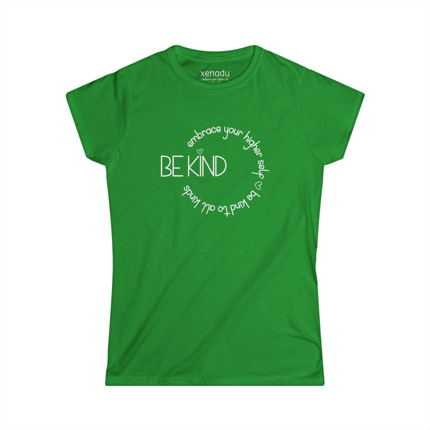 Be Kind to All Kinds Women's Tee Irish Green T-Shirt