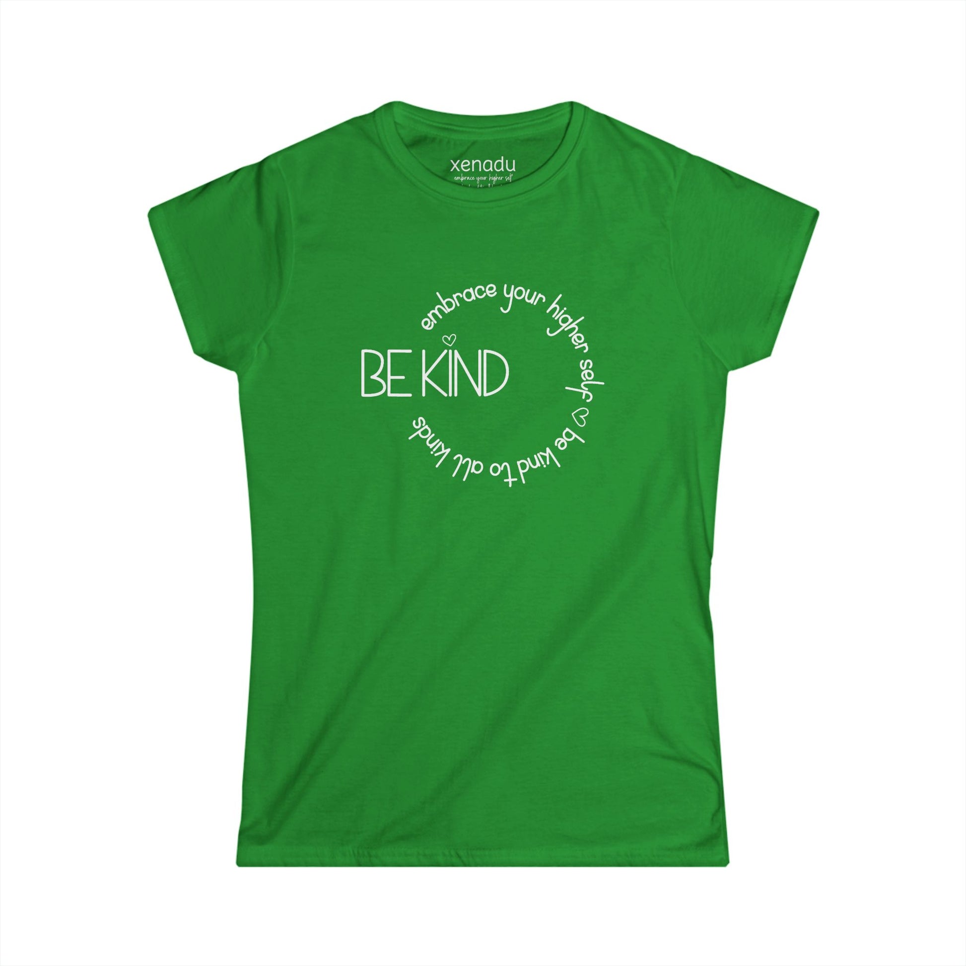 Be Kind to All Kinds Women's Tee Irish Green T-Shirt