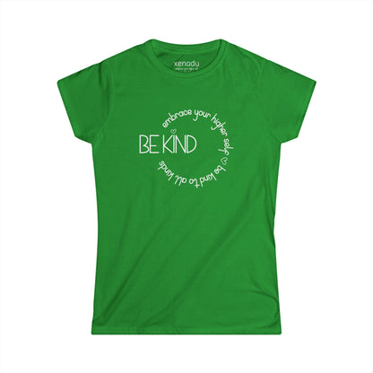 Be Kind to All Kinds Women's Tee Irish Green T-Shirt