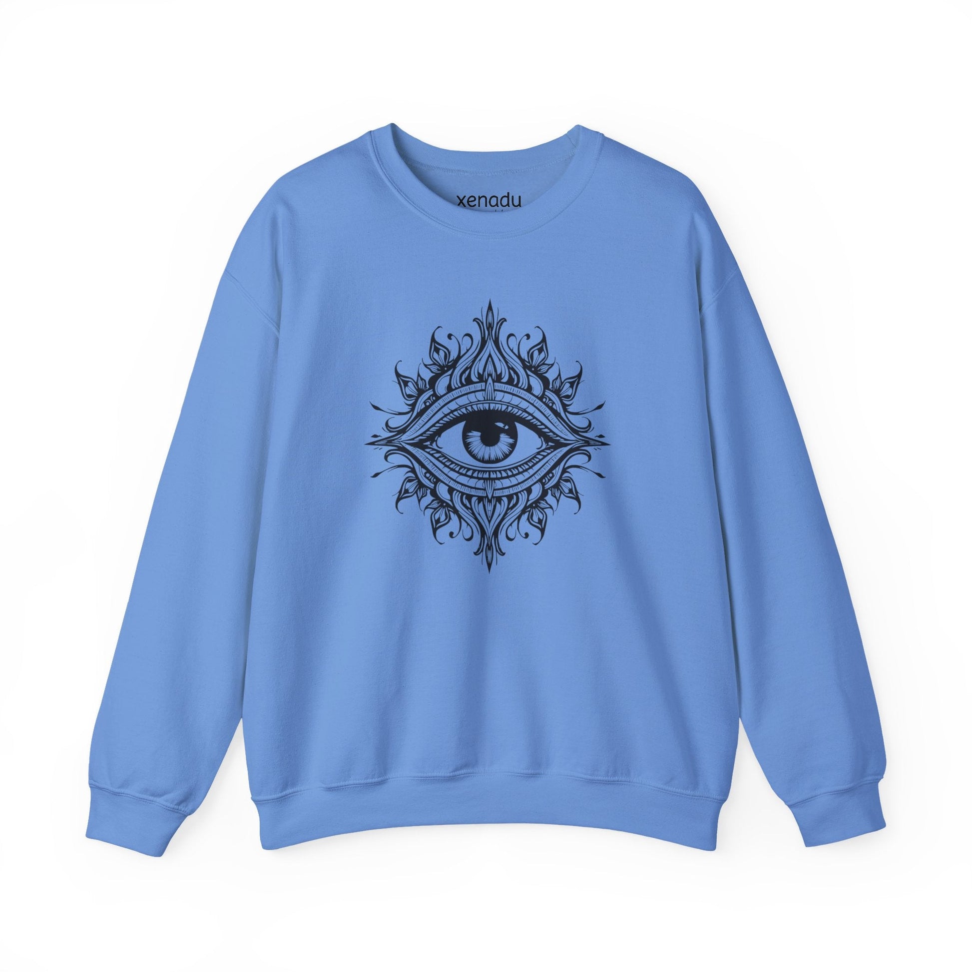 Third Eye Sweatshirt Carolina Blue Sweatshirt