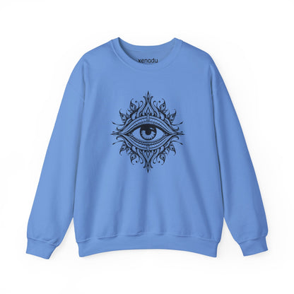 Third Eye Sweatshirt Carolina Blue Sweatshirt