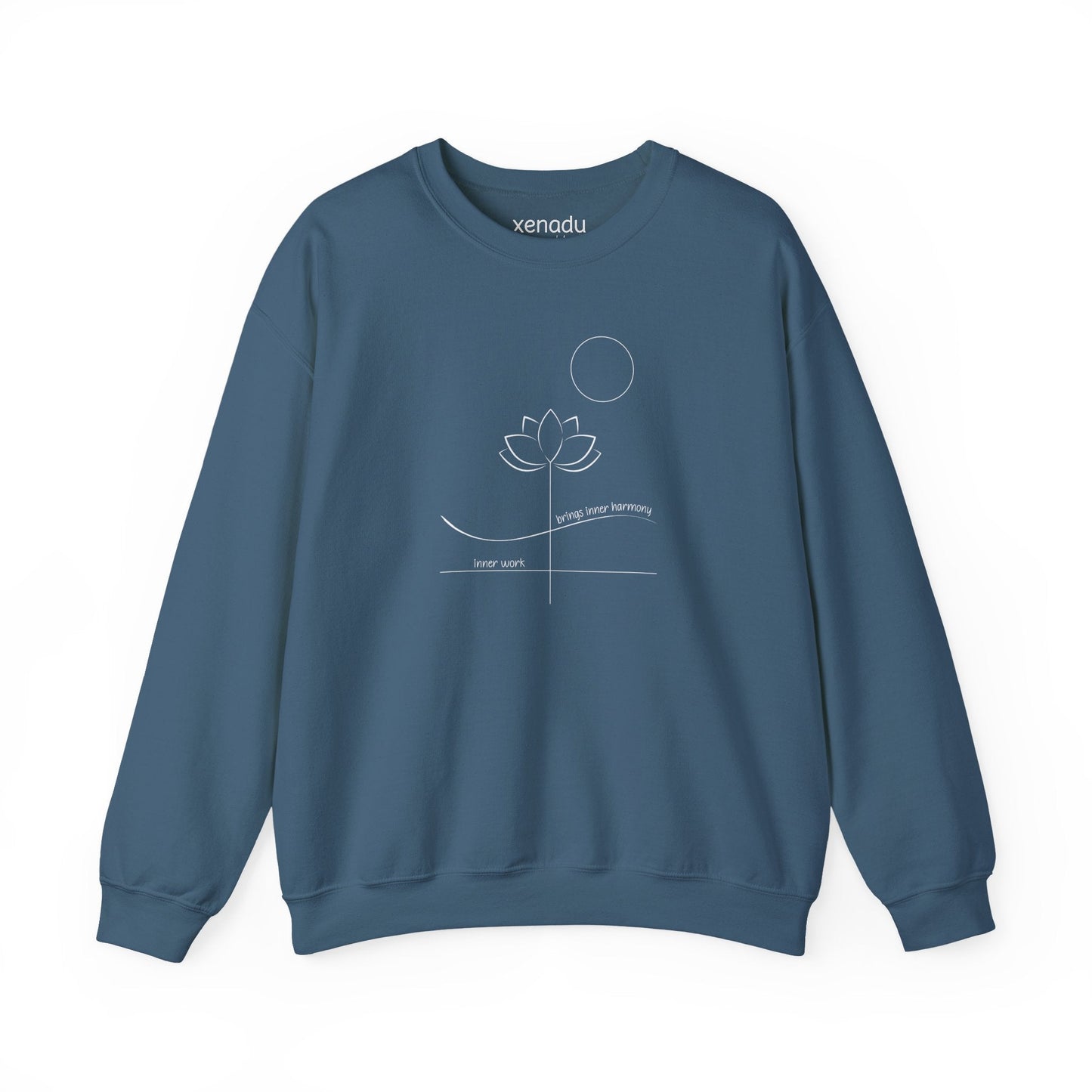 Inner Work Inner Harmony Sweatshirt Indigo Blue Sweatshirt