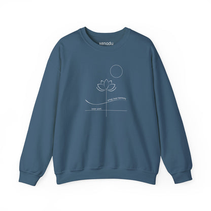 Inner Work Inner Harmony Sweatshirt Indigo Blue Sweatshirt