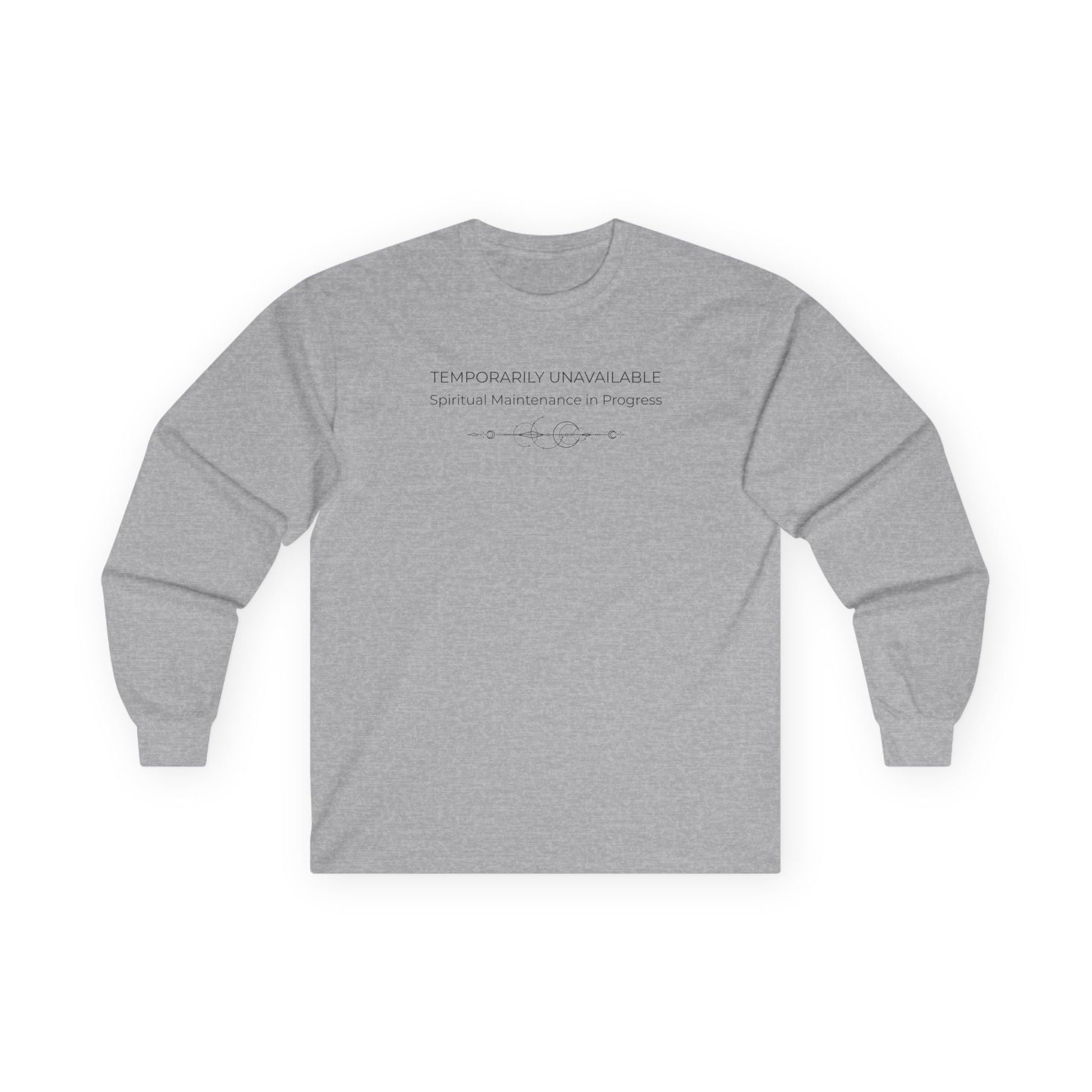 Spiritual Maintenance Long Sleeve Tee Sport Grey Long-sleeve