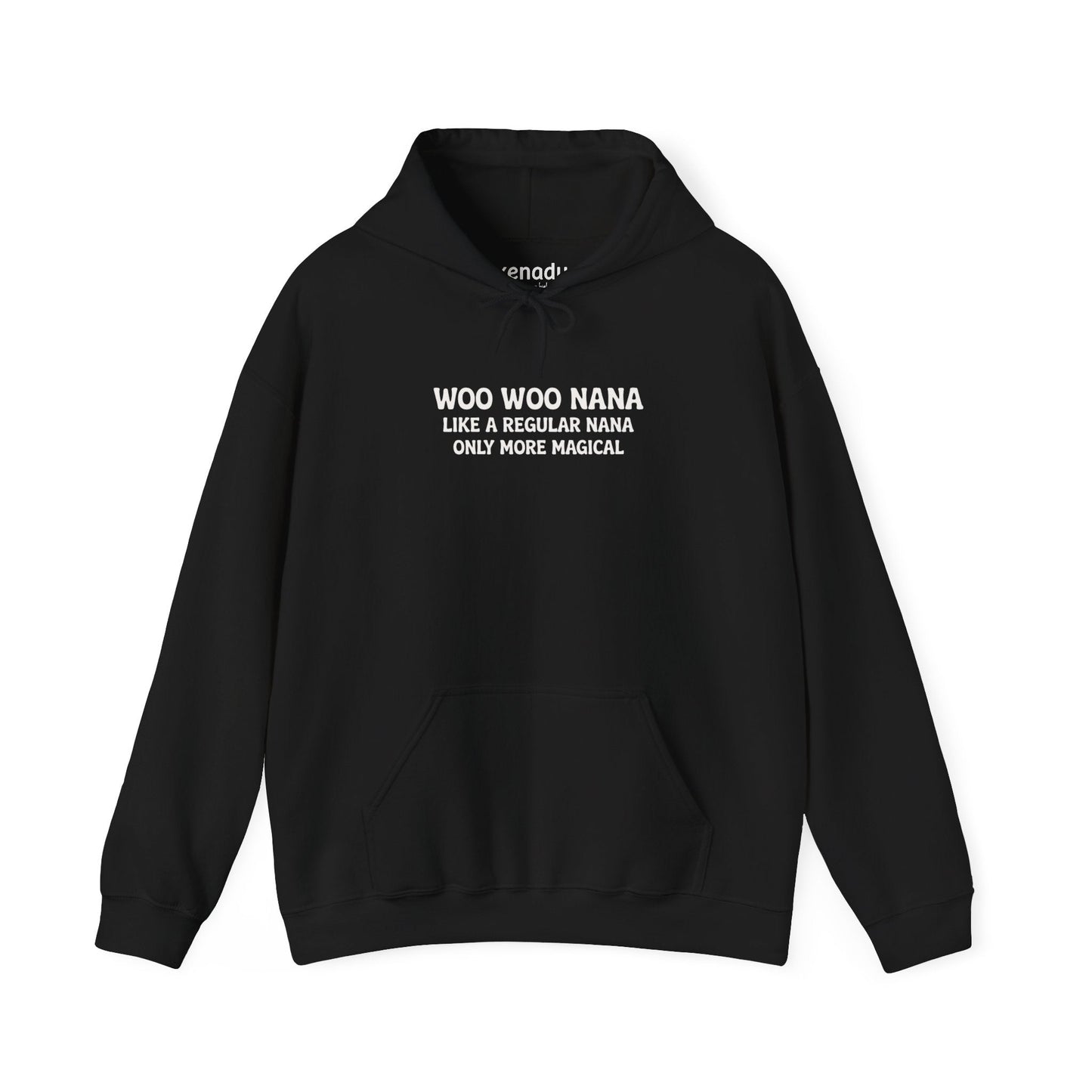 Woo Woo Nana Hoodie Black Hoodie