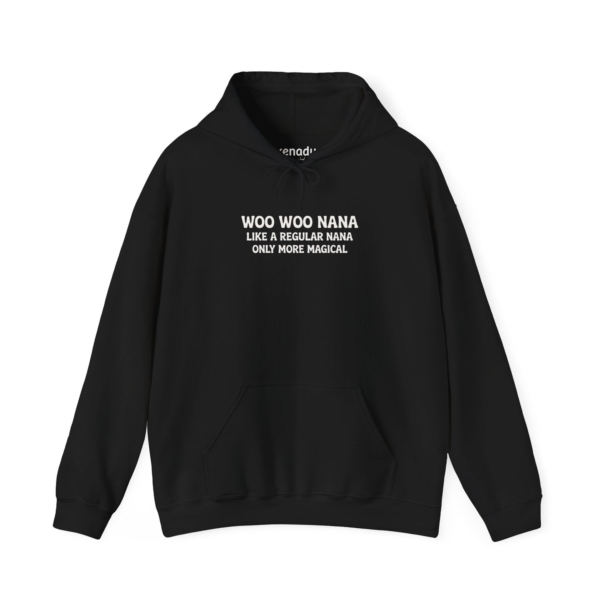 Woo Woo Nana Hoodie Black Hoodie