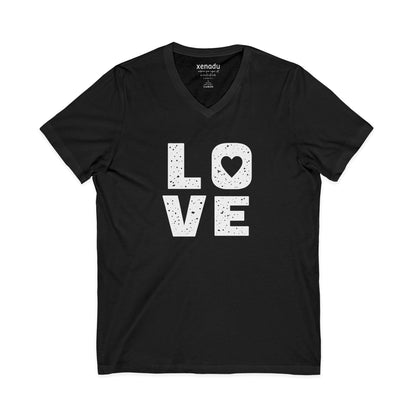 Big Love V-Neck Tee Black V-neck