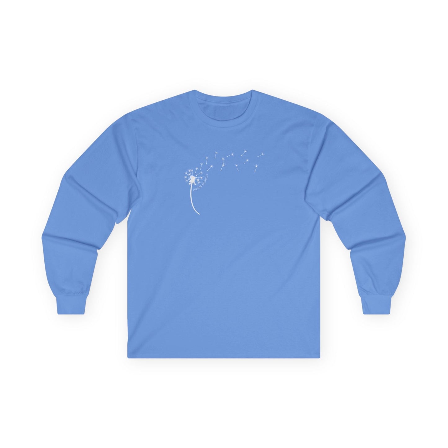 Kindness Dandelion Long Sleeve Tee Carolina Blue Long-sleeve