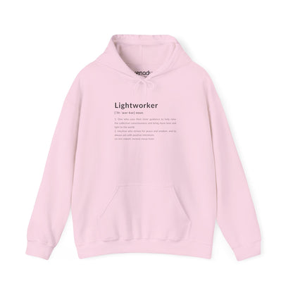 Lightworker Definition Hoodie Light Pink Hoodie