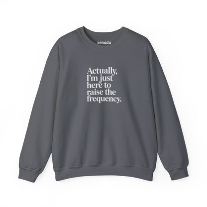 Raise the Frequency Sweatshirt Charcoal