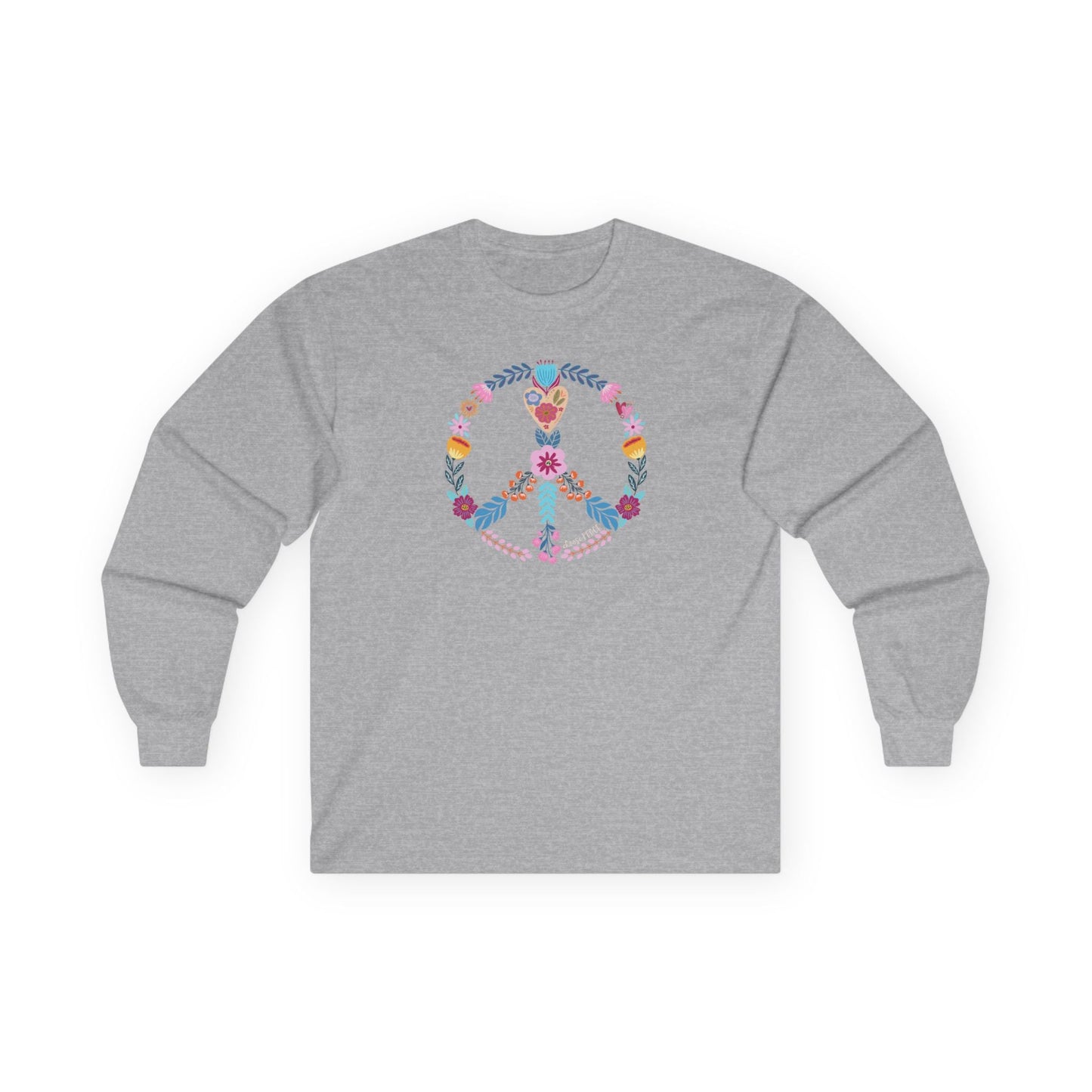 Choose Peace Long Sleeve Sport Grey Long-sleeve