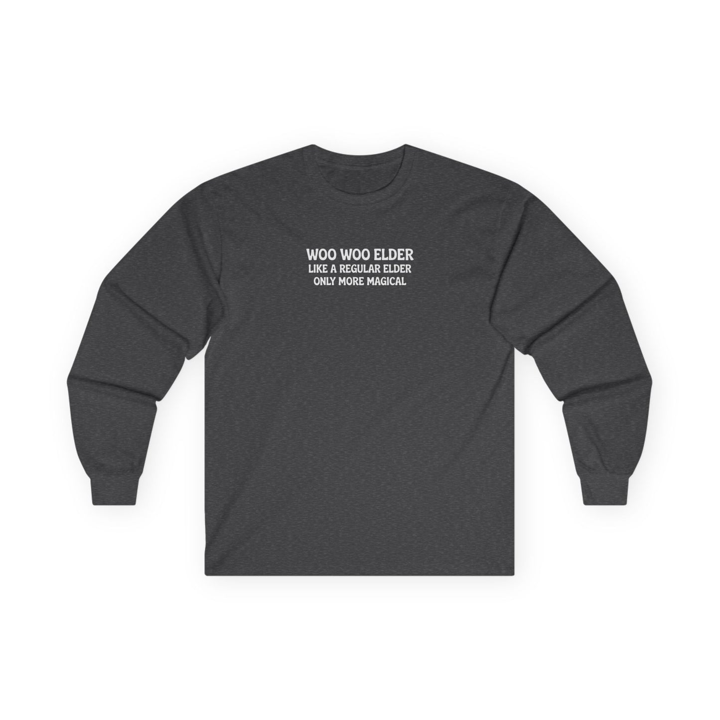 Woo Woo Elder Long Sleeve Tee Dark Heather Long-sleeve