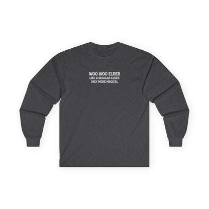 Woo Woo Elder Long Sleeve Tee Dark Heather Long-sleeve