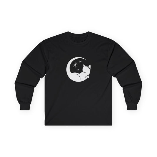 Familiar Energy Long Sleeve Tee Black Long-sleeve