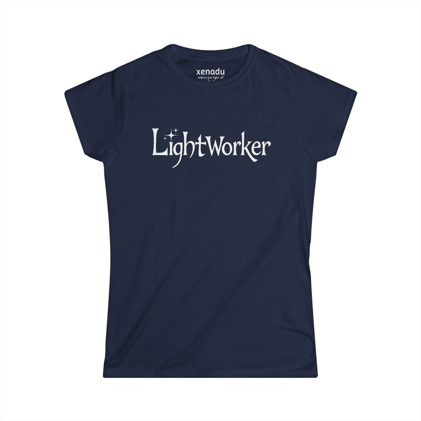 Lightworker Women's Tee Navy