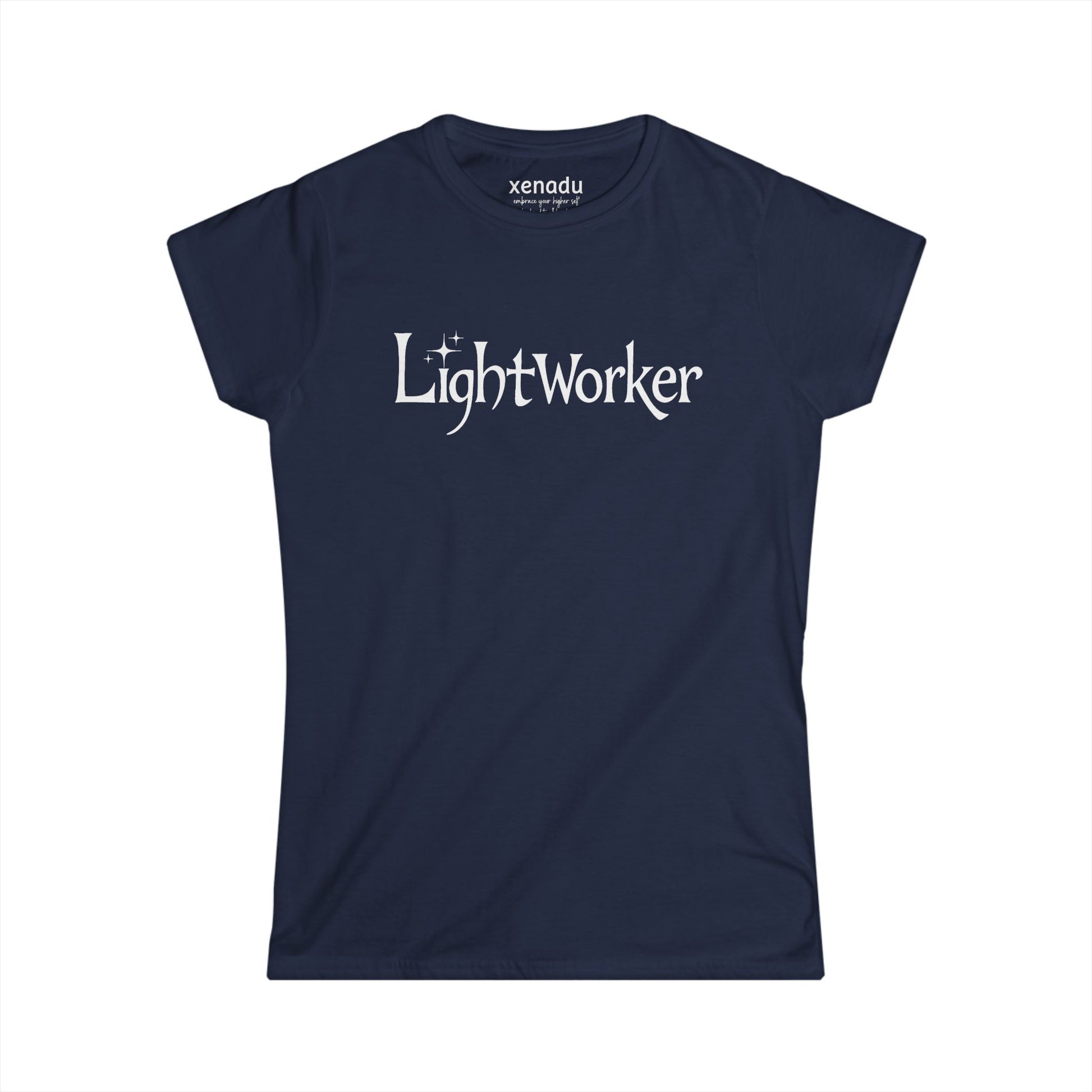 Lightworker Women's Tee Navy