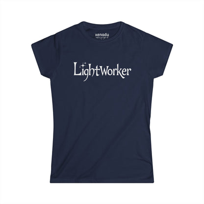 Lightworker Women's Tee Navy