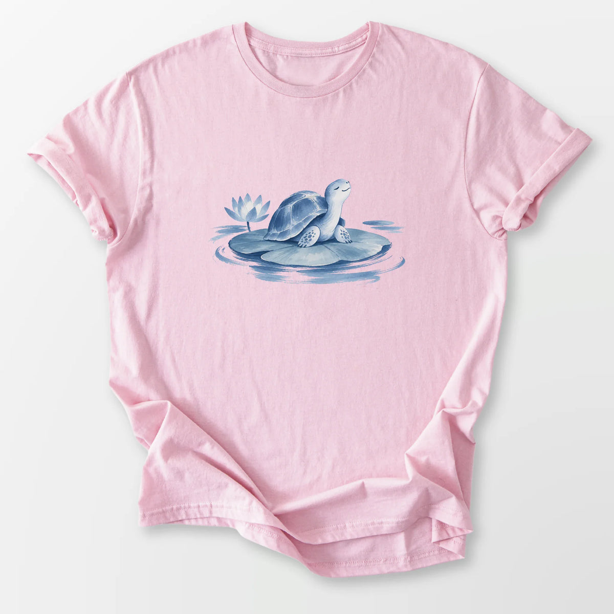 Little Lotus Tee Light Pink T-Shirt