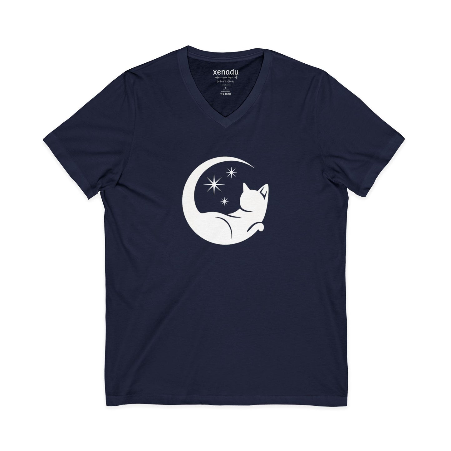 Familiar Energy V-Neck Tee