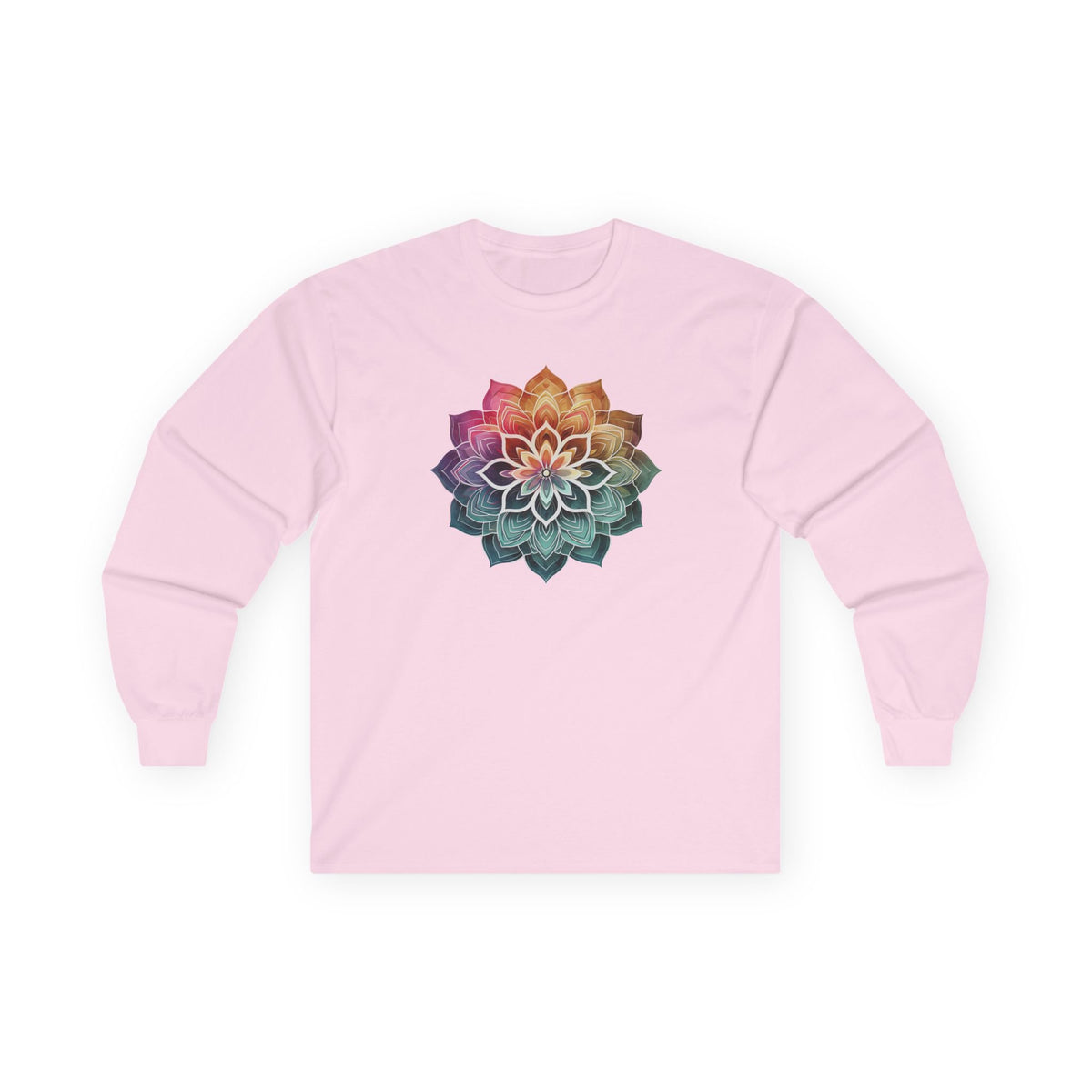 Boho Mandala Long Sleeve Tee