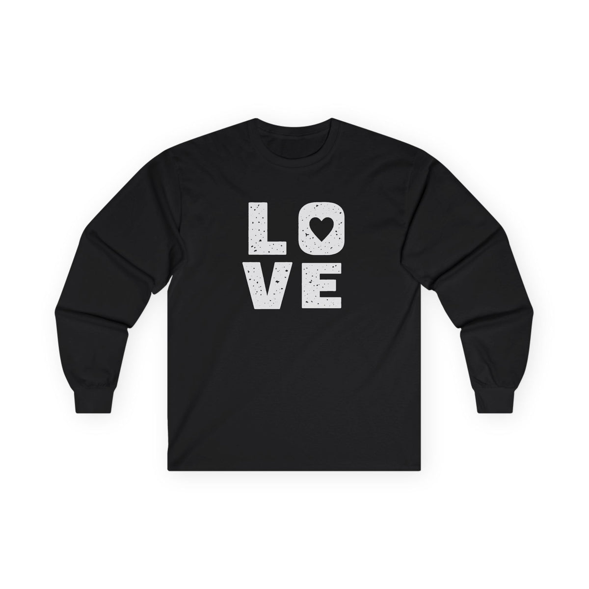 Big Love Long Sleeve Tee Black Long-sleeve