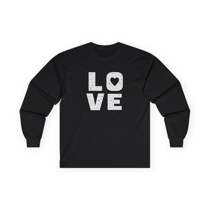 Big Love Long Sleeve Tee Black Long-sleeve