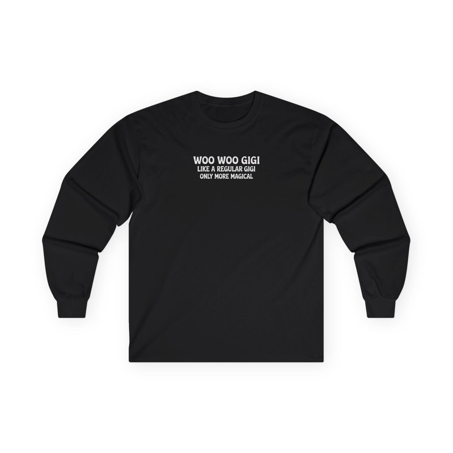 Woo Woo Gigi Long Sleeve Tee Black Long-sleeve
